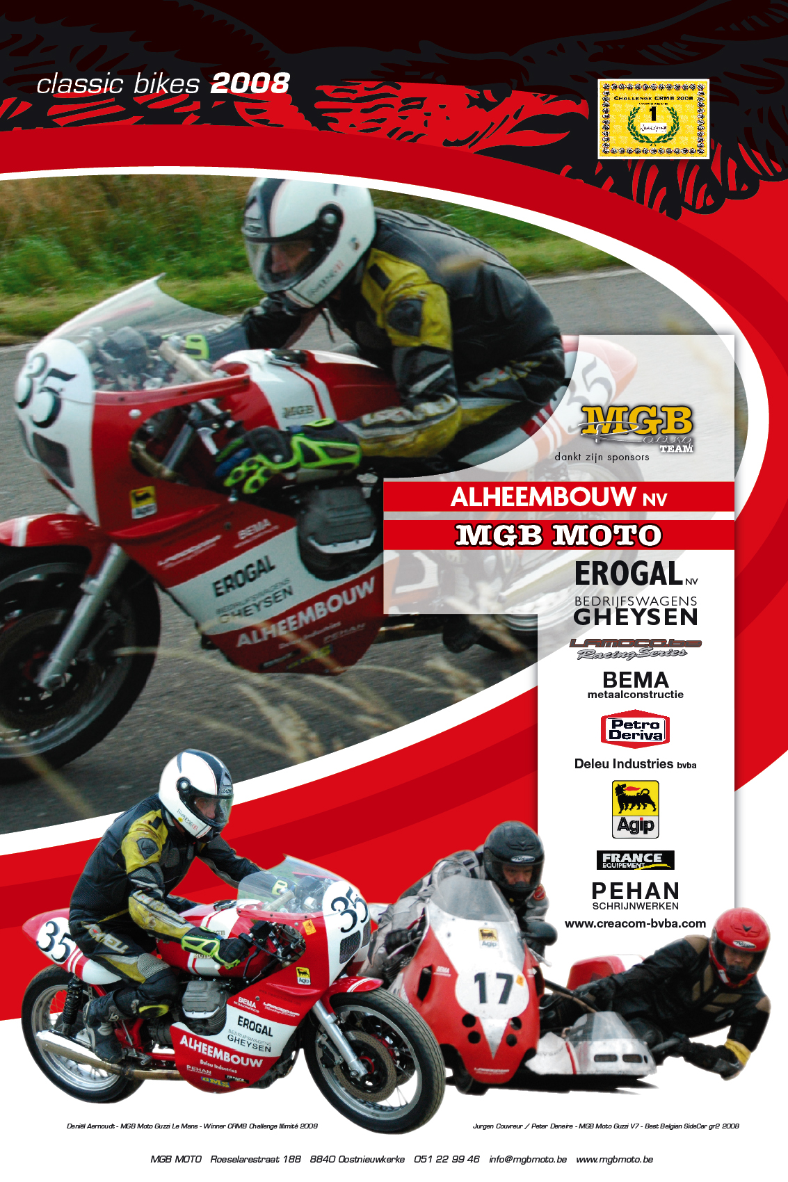 MGB Racing affiche 2008