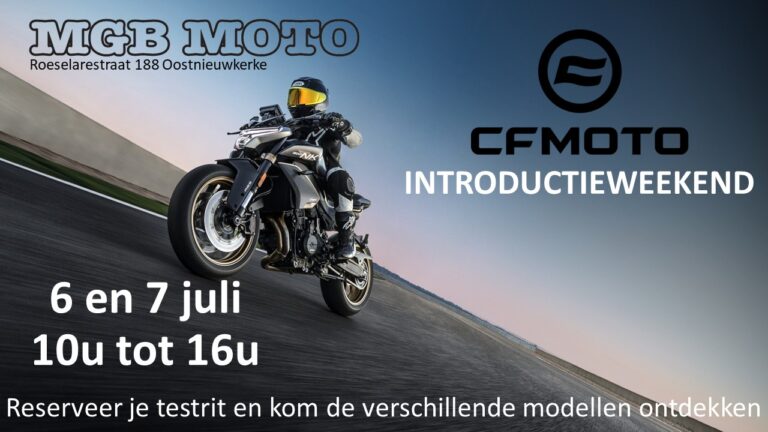 CF Moto introductieweekend